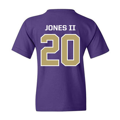JMU - NCAA Football : Terrence Jones II - Classic Shersey Youth T-Shirt-1