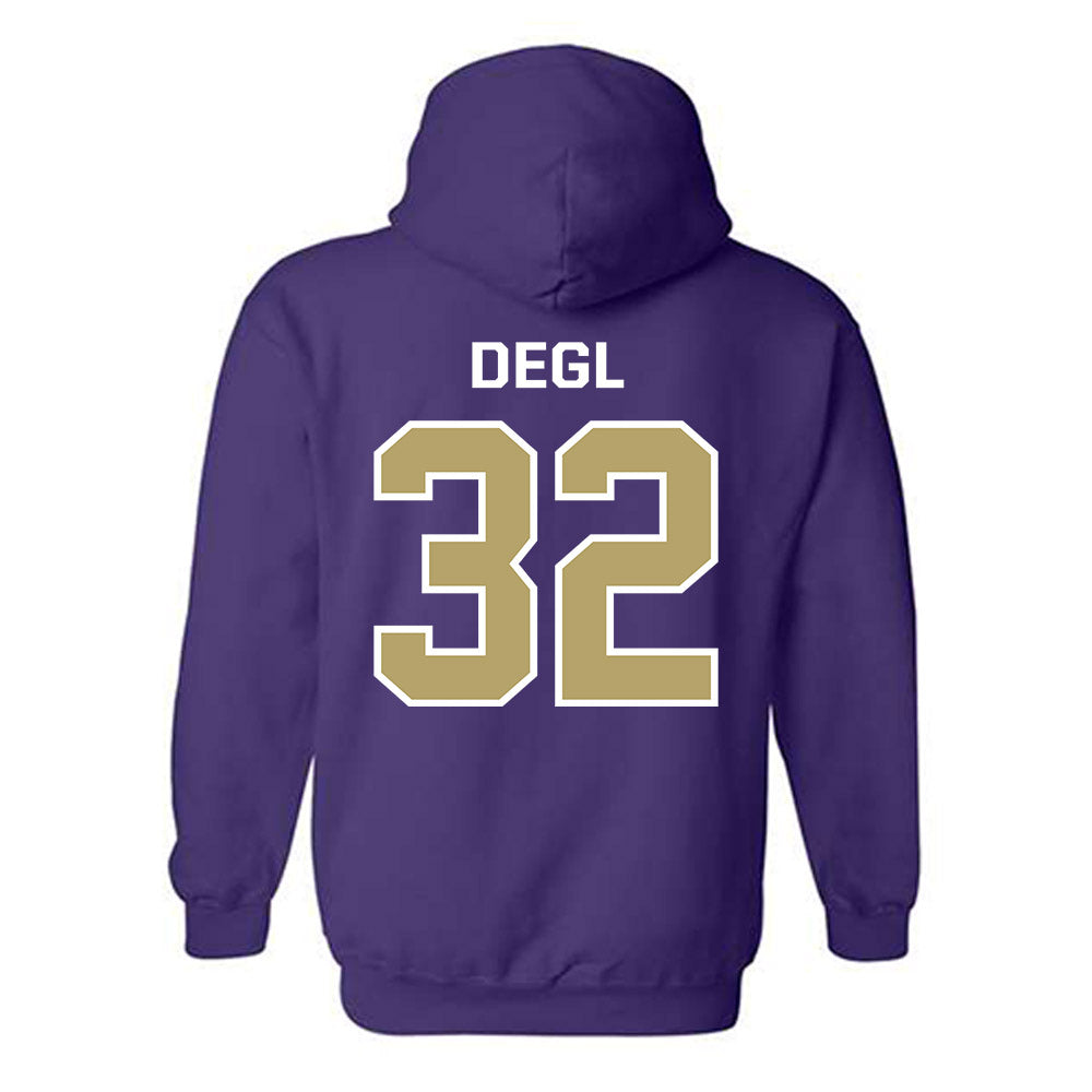 JMU - NCAA Women's Lacrosse : Joey Degl - Classic Shersey Hooded Sweatshirt-1