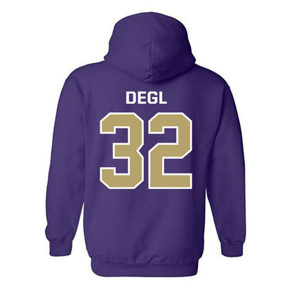 JMU - NCAA Women's Lacrosse : Joey Degl - Classic Shersey Hooded Sweatshirt-1
