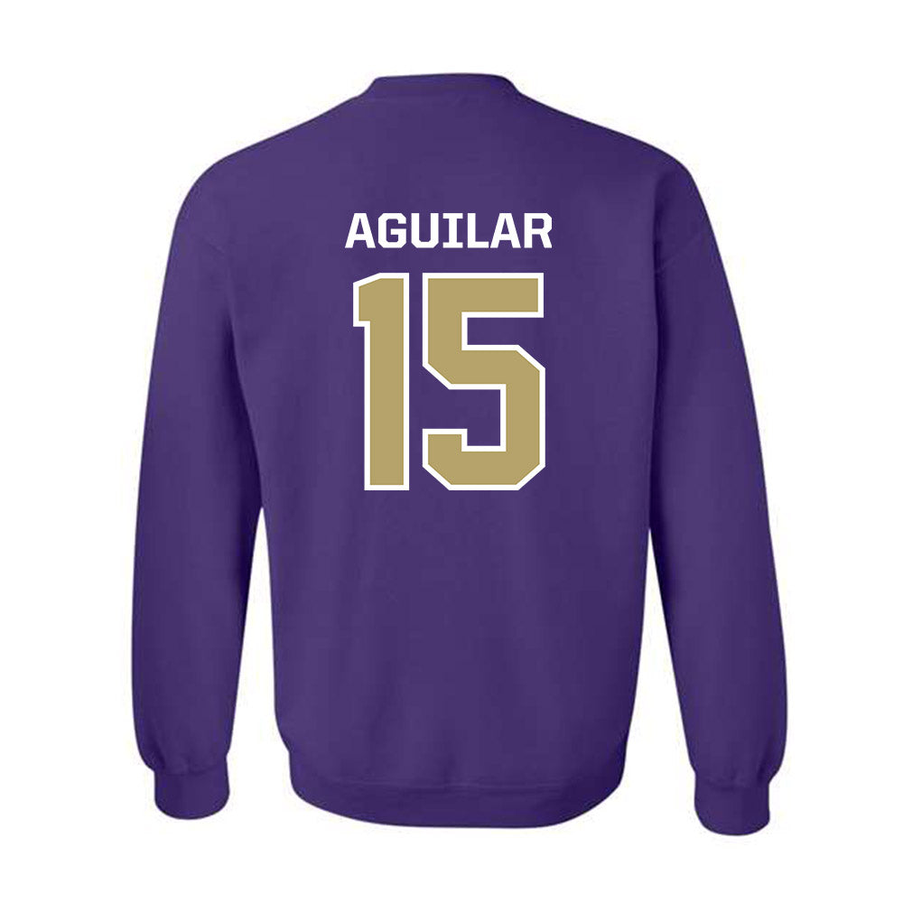JMU - NCAA Men's Soccer : Jeffrey Aguilar - Classic Shersey Crewneck Sweatshirt-1