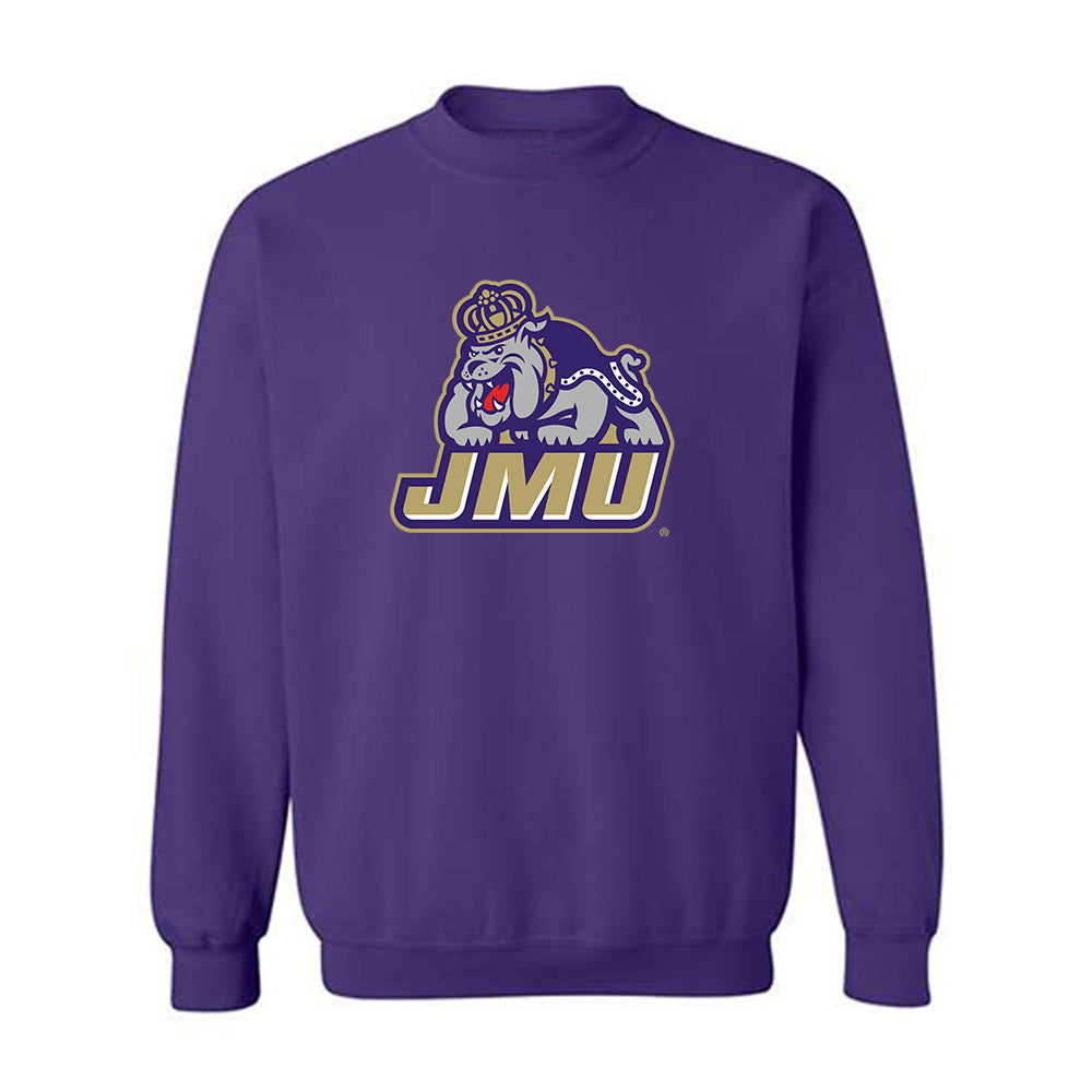 JMU - NCAA Softball : E.G. Hatcher - Classic Shersey Crewneck Sweatshirt-0