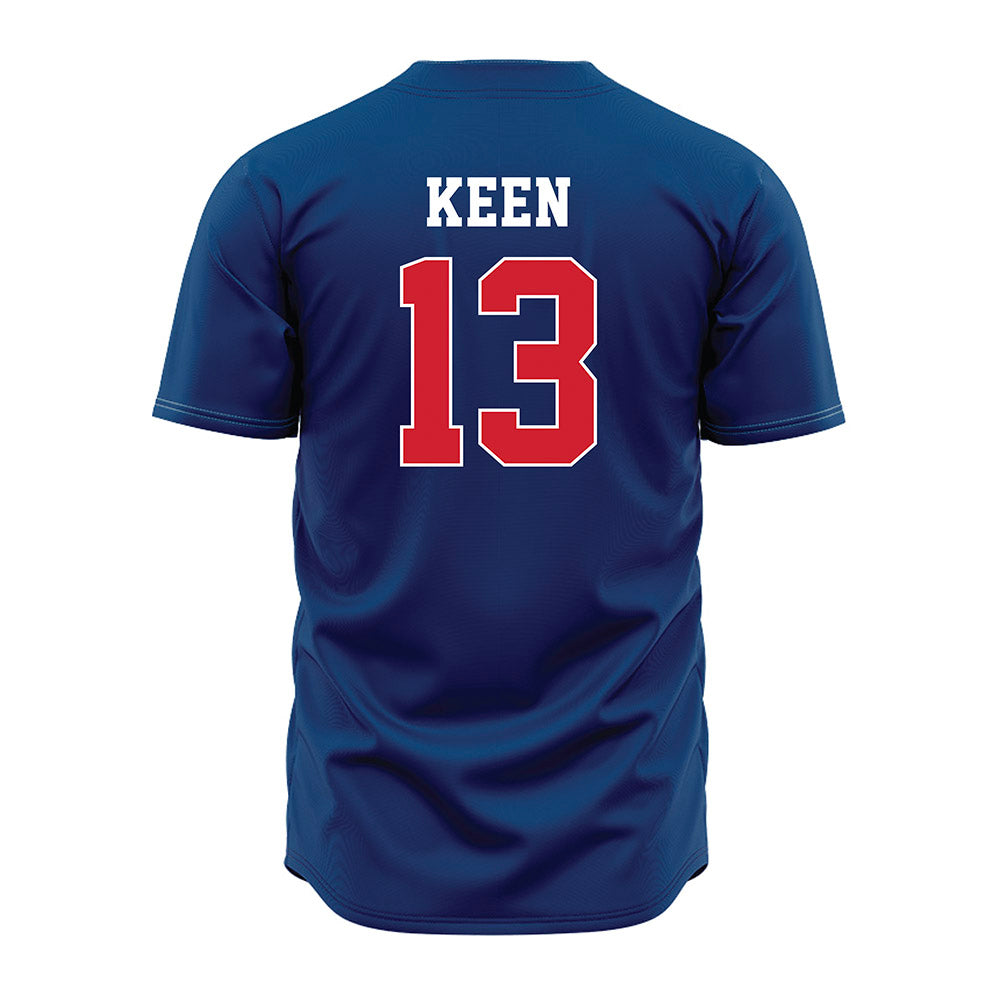 Radford - NCAA Baseball : Hunter Keen - Blue Jersey