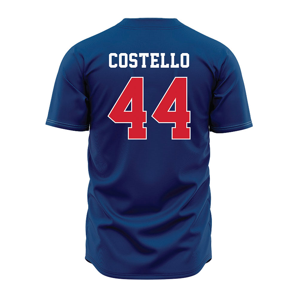 Radford - NCAA Baseball : Corey Costello - Blue Jersey-1