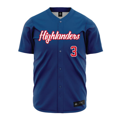 Radford - NCAA Baseball : Noah Toole - Blue Jersey