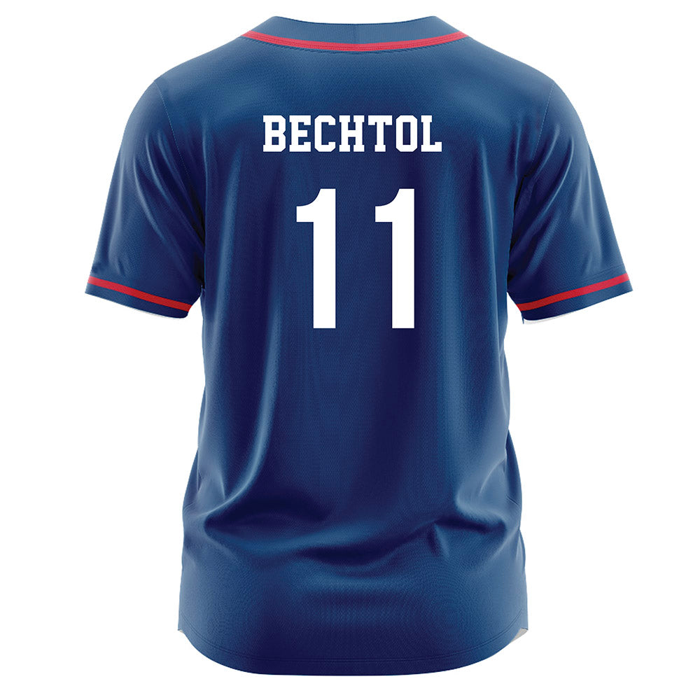 Radford - NCAA Softball : Grace Bechtol - Navy Jersey