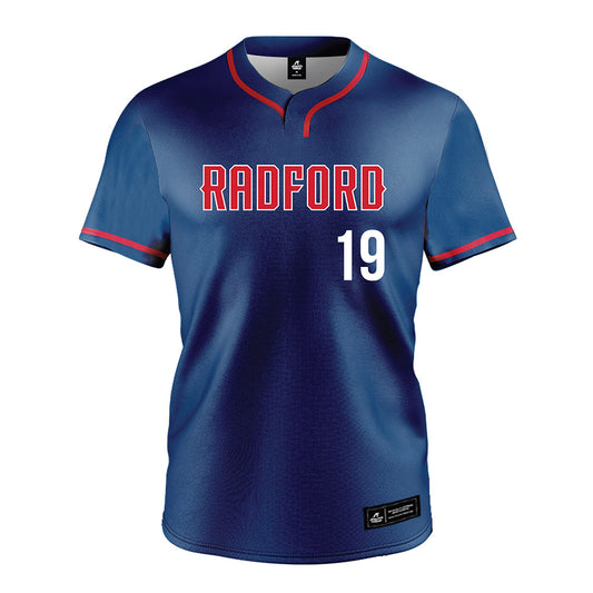 Radford - NCAA Softball : Hailey Scott - Navy Jersey-0