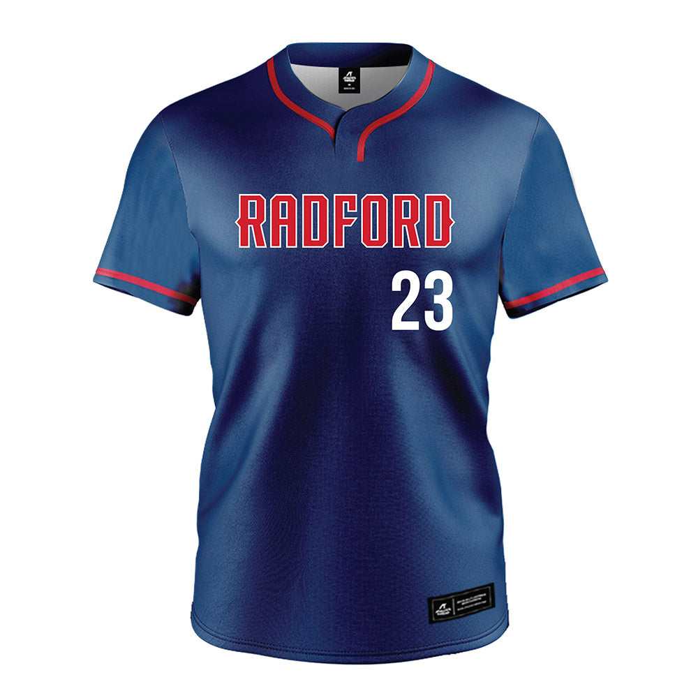 Radford - NCAA Softball : Abby Peace - Navy Jersey