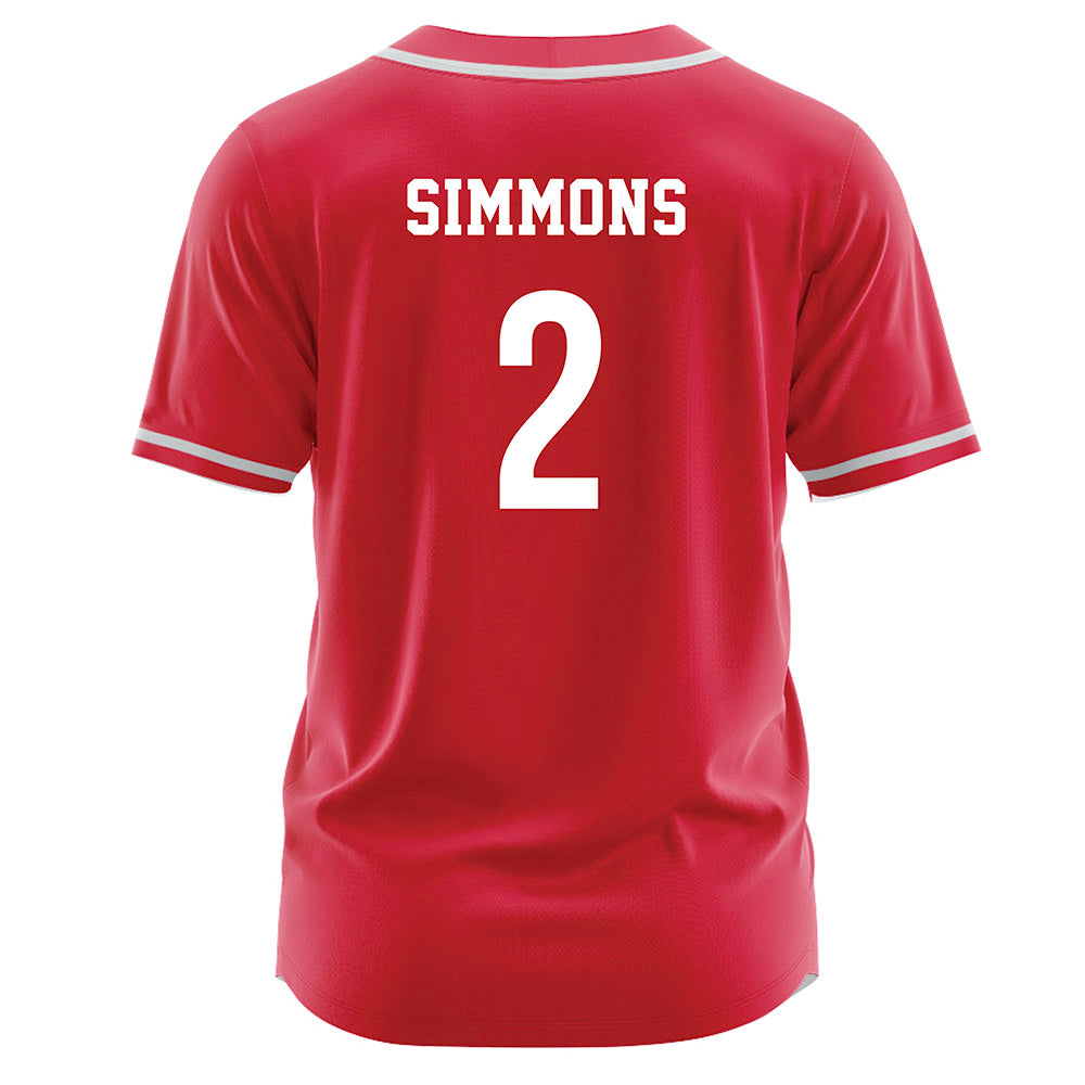 Radford - NCAA Softball : Peyton Simmons - Red Jersey-1
