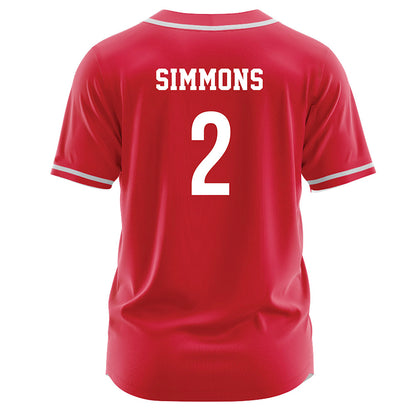 Radford - NCAA Softball : Peyton Simmons - Red Jersey-1