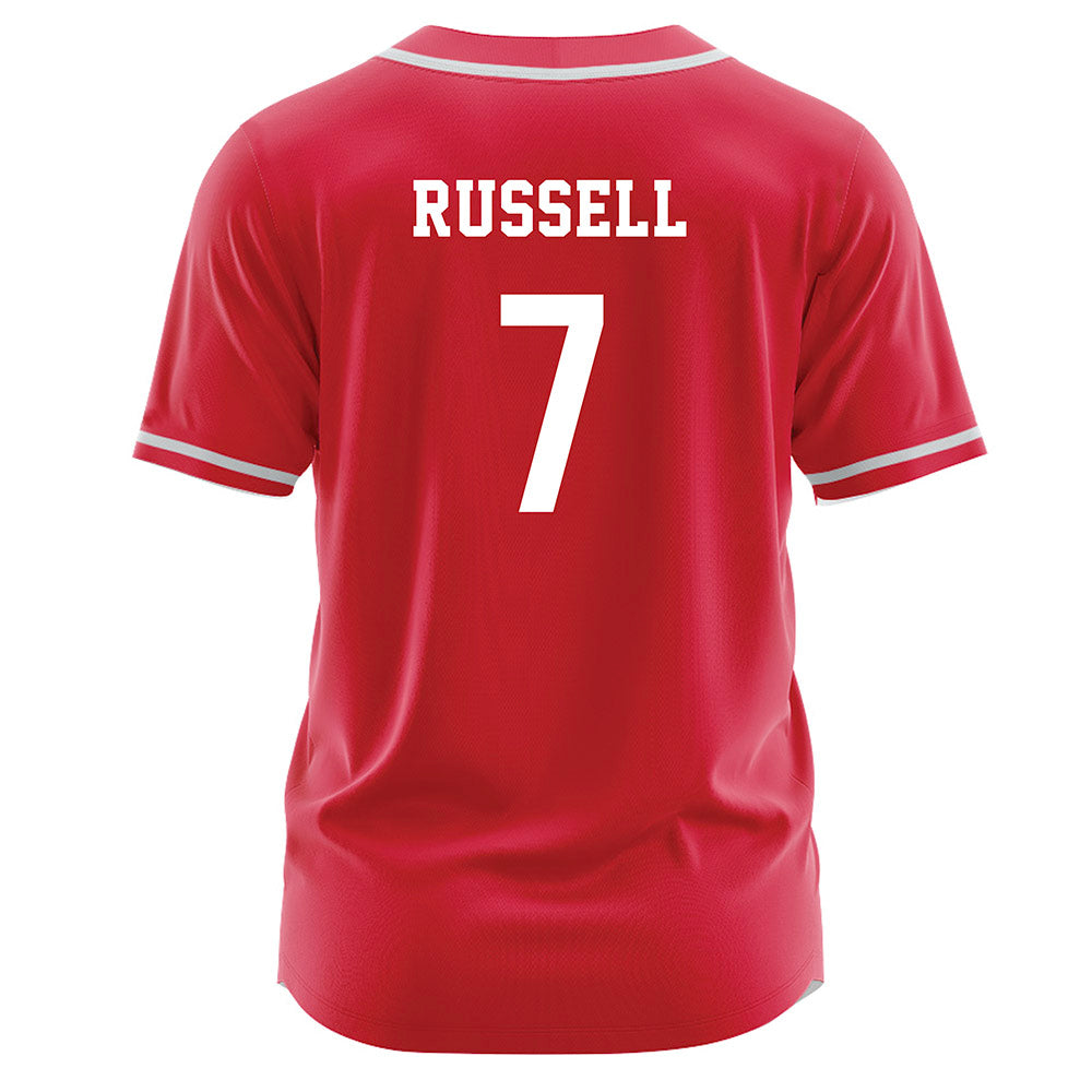 Radford - NCAA Softball : Myla Russell - Red Jersey-1