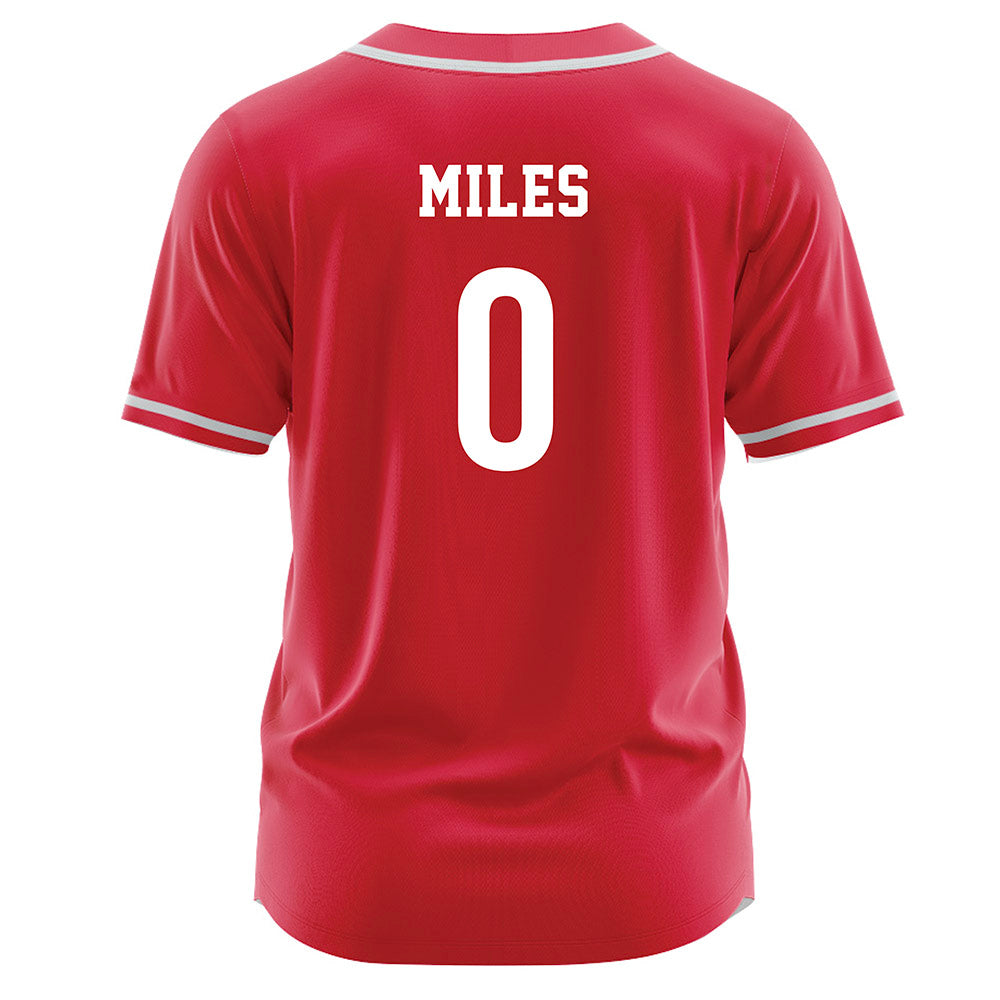 Radford - NCAA Softball : Layla Miles - Red Jersey-1