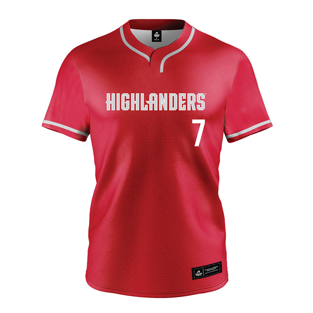 Radford - NCAA Softball : Myla Russell - Red Jersey-0