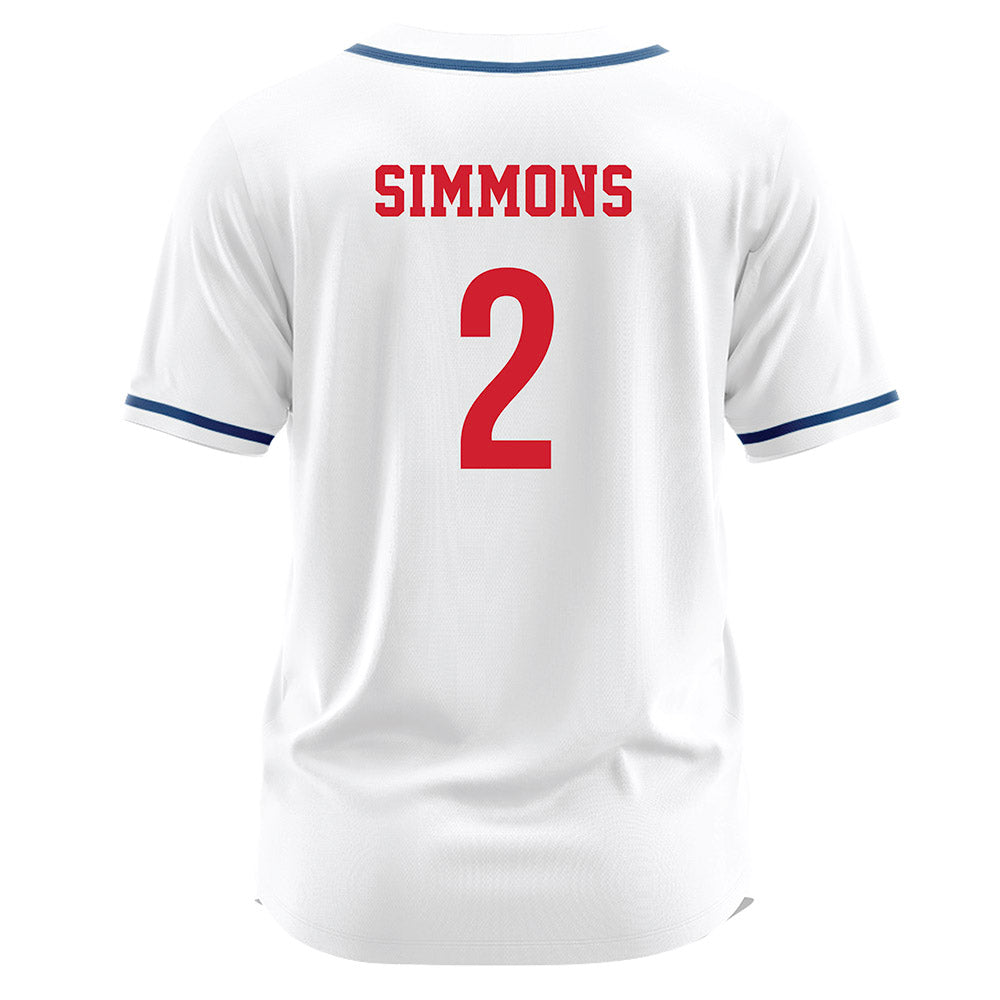 Radford - NCAA Softball : Peyton Simmons - White Jersey-1