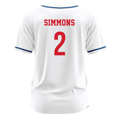 Radford - NCAA Softball : Peyton Simmons - White Jersey-1