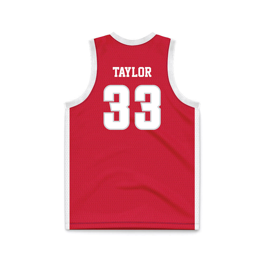 Radford - NCAA Women's Basketball : Ellie Taylor - Red Basketball Jersey