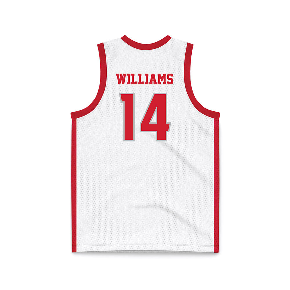 Radford - NCAA Women's Basketball : Lindsee Williams - White Basketball Jersey-1