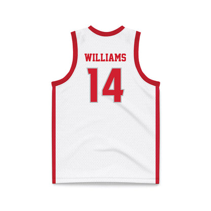 Radford - NCAA Women's Basketball : Lindsee Williams - White Basketball Jersey-1