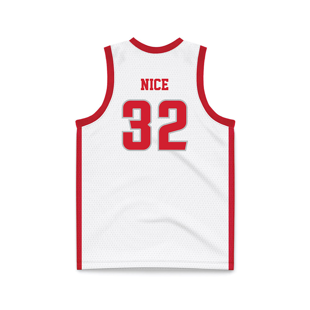 Radford - NCAA Women's Basketball : Angelina Nice - White Basketball Jersey