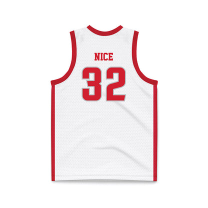 Radford - NCAA Women's Basketball : Angelina Nice - White Basketball Jersey