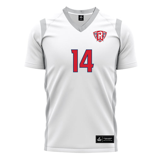 Radford - NCAA Women's Soccer : Mariah Platts - White Soccer Jersey-0
