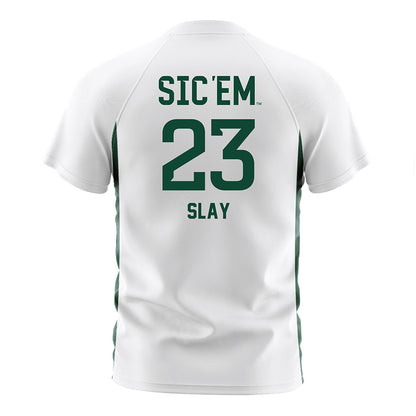 Baylor - NCAA Women's Soccer : Ava Slay - White Soccer Jersey-1