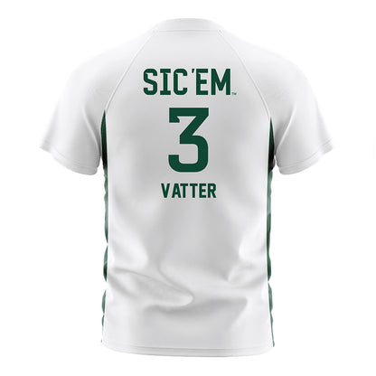 Baylor - NCAA Women's Soccer : Natalie Vatter - White Soccer Jersey