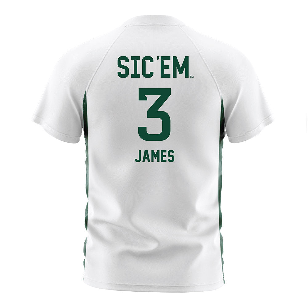 Baylor - NCAA Women's Soccer : Bella James - White Soccer Jersey-1