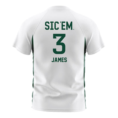 Baylor - NCAA Women's Soccer : Bella James - White Soccer Jersey-1