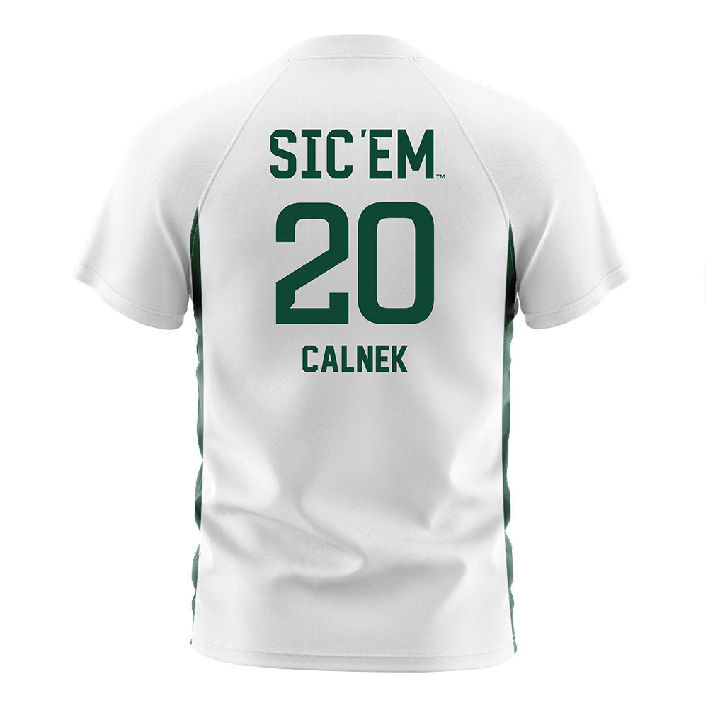 Baylor - NCAA Women's Soccer : Nyela Calnek - White Soccer Jersey-1