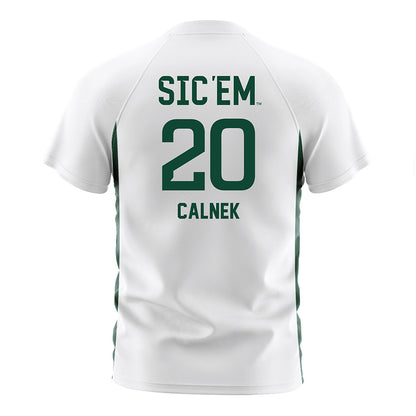 Baylor - NCAA Women's Soccer : Nyela Calnek - White Soccer Jersey-1