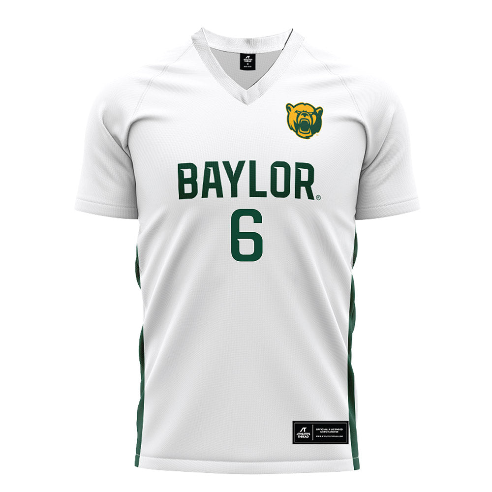 Baylor - NCAA Women's Soccer : Noelle Sather - White Soccer Jersey-0
