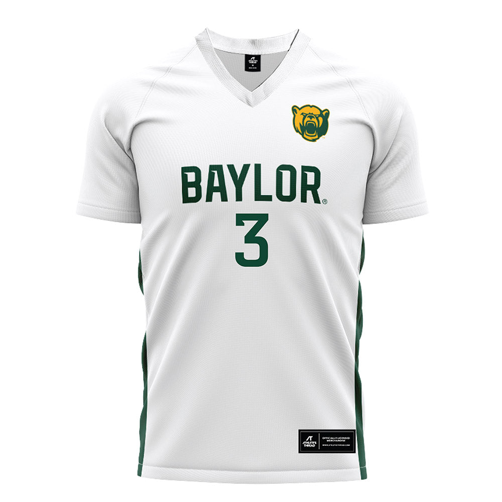 Baylor - NCAA Women's Soccer : Bella James - White Soccer Jersey-0