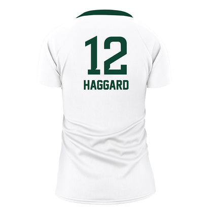 Baylor - NCAA Women's Volleyball : Isabela Haggard - White Volleyball Jersey-1