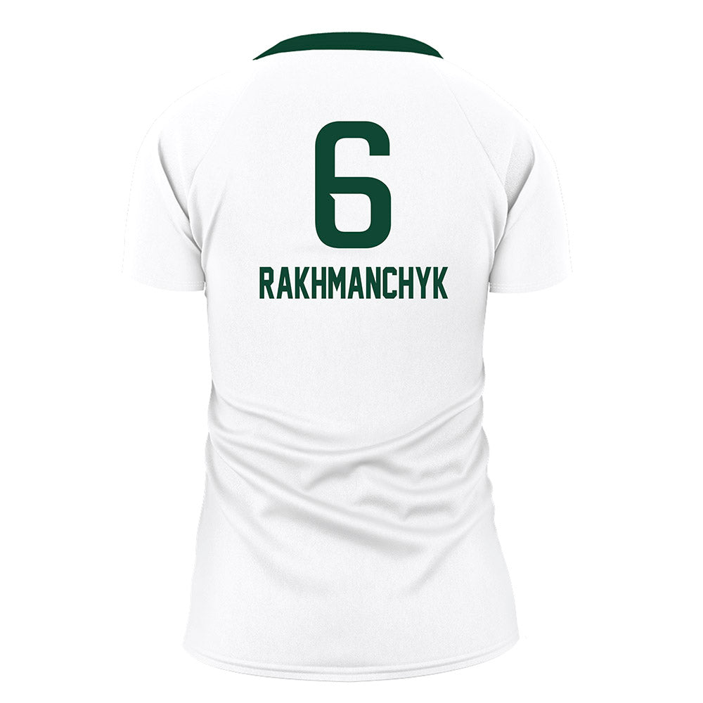 Baylor - NCAA Women's Volleyball : Kseniya Rakhmanchyk - White Volleyball Jersey-1