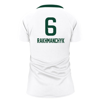 Baylor - NCAA Women's Volleyball : Kseniya Rakhmanchyk - White Volleyball Jersey-1