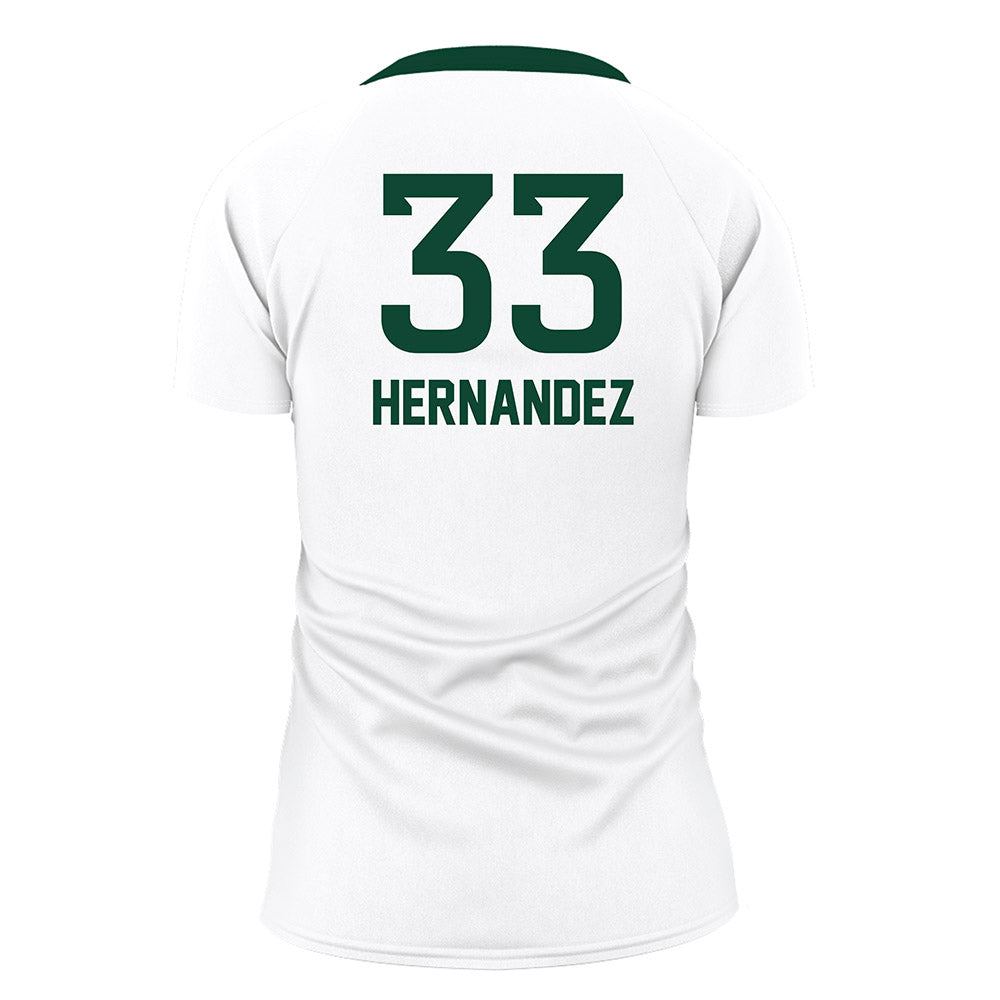 Baylor - NCAA Women's Volleyball : Jules Hernandez - White Volleyball Jersey-1