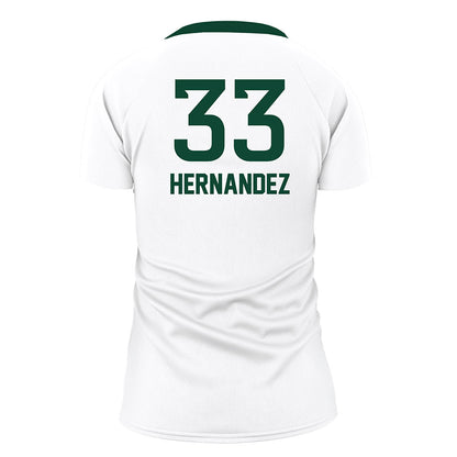 Baylor - NCAA Women's Volleyball : Jules Hernandez - White Volleyball Jersey-1