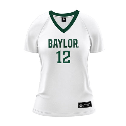 Baylor - NCAA Women's Volleyball : Isabela Haggard - White Volleyball Jersey-0