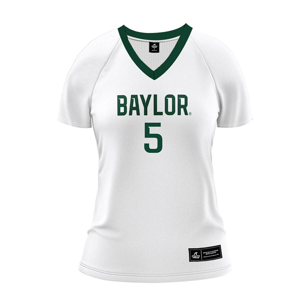 Baylor - NCAA Women's Volleyball : Lacy Tinnell - White Volleyball Jersey-0