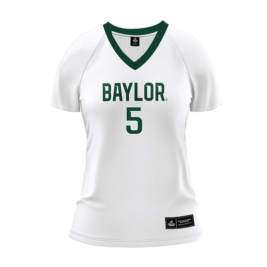 Baylor - NCAA Women's Volleyball : Lacy Tinnell - White Volleyball Jersey-0