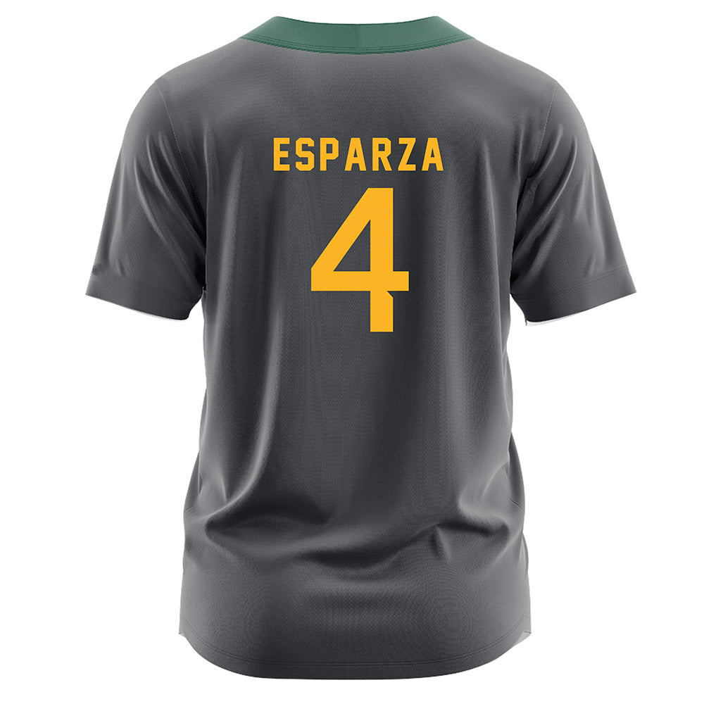 Baylor - NCAA Softball : Charleigh Esparza - Dark Grey Jersey-1