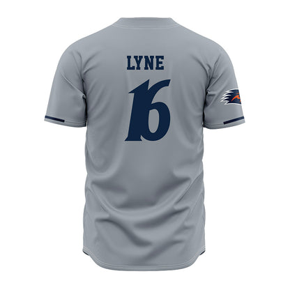 UTSA - NCAA Baseball : Blayne Lyne - Grey Jersey-1