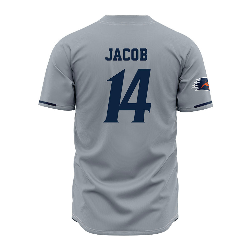UTSA - NCAA Baseball : Mason Jacob - Grey Jersey-1