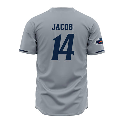 UTSA - NCAA Baseball : Mason Jacob - Grey Jersey-1