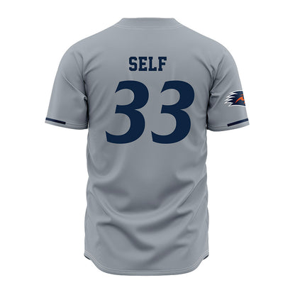 UTSA - NCAA Baseball : Ryan Self - Grey Jersey-1