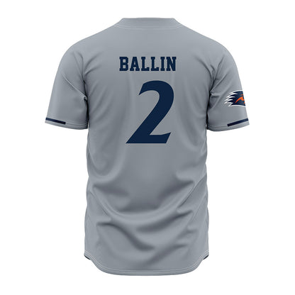 UTSA - NCAA Baseball : Jordan Ballin - Grey Jersey-1