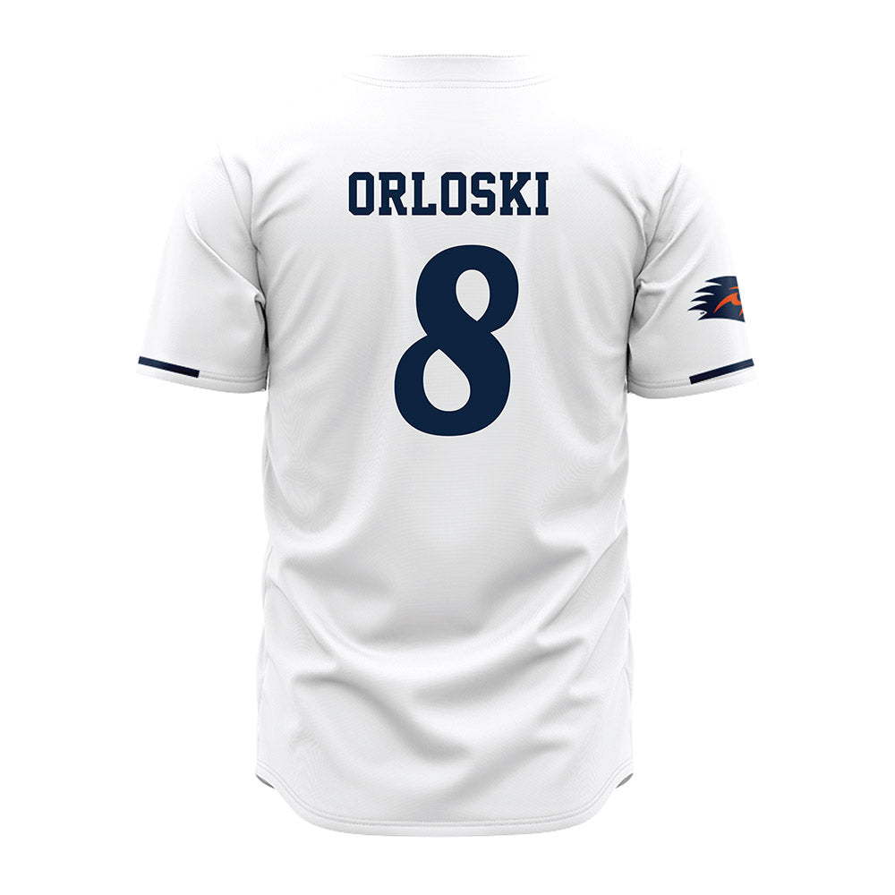 UTSA - NCAA Baseball : Robert Orloski - White Jersey-1