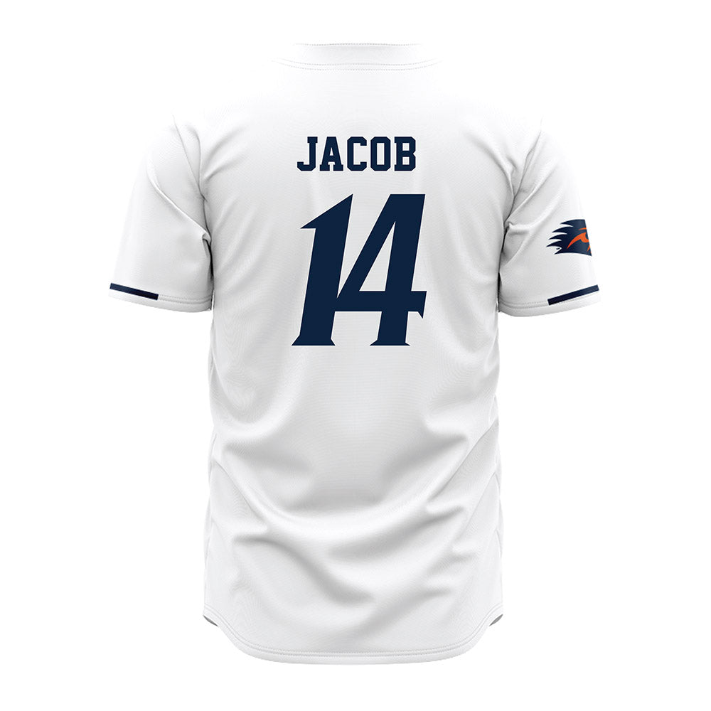 UTSA - NCAA Baseball : Mason Jacob - White Jersey-1