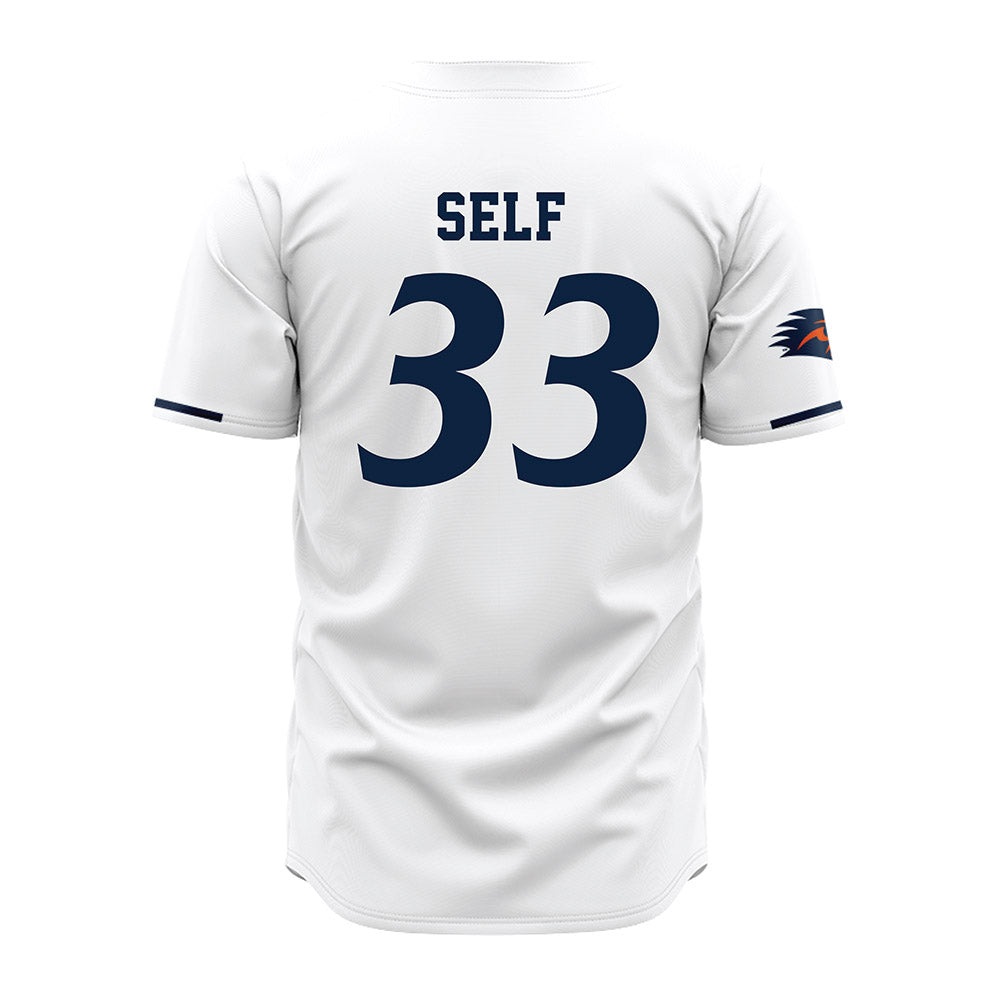 UTSA - NCAA Baseball : Ryan Self - White Jersey-1