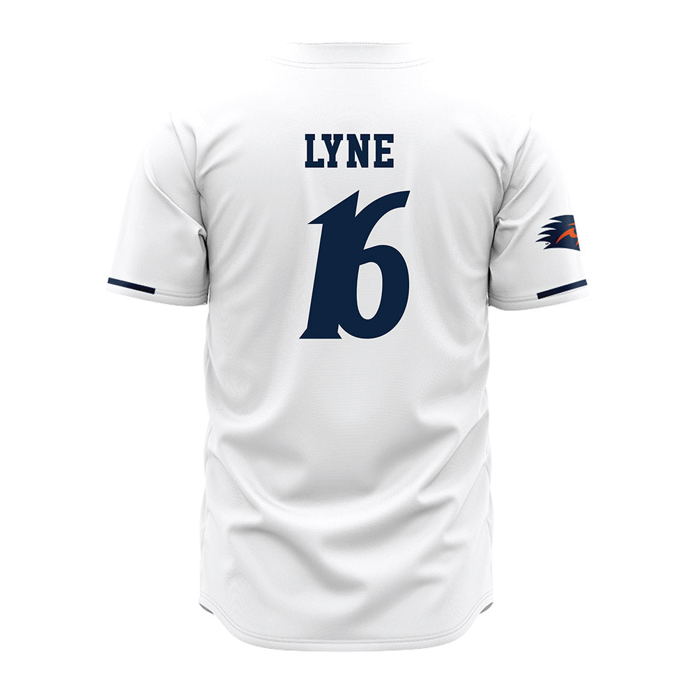 UTSA - NCAA Baseball : Blayne Lyne - White Jersey-1